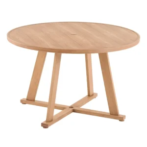 Better Homes & Gardens Lilah Outdoor 44" Round Metal Top Dining Table